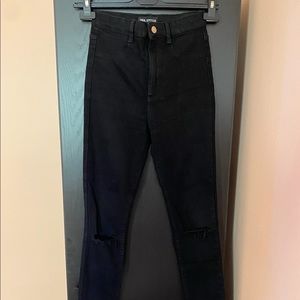 Zara High Rise Skinny Jeans